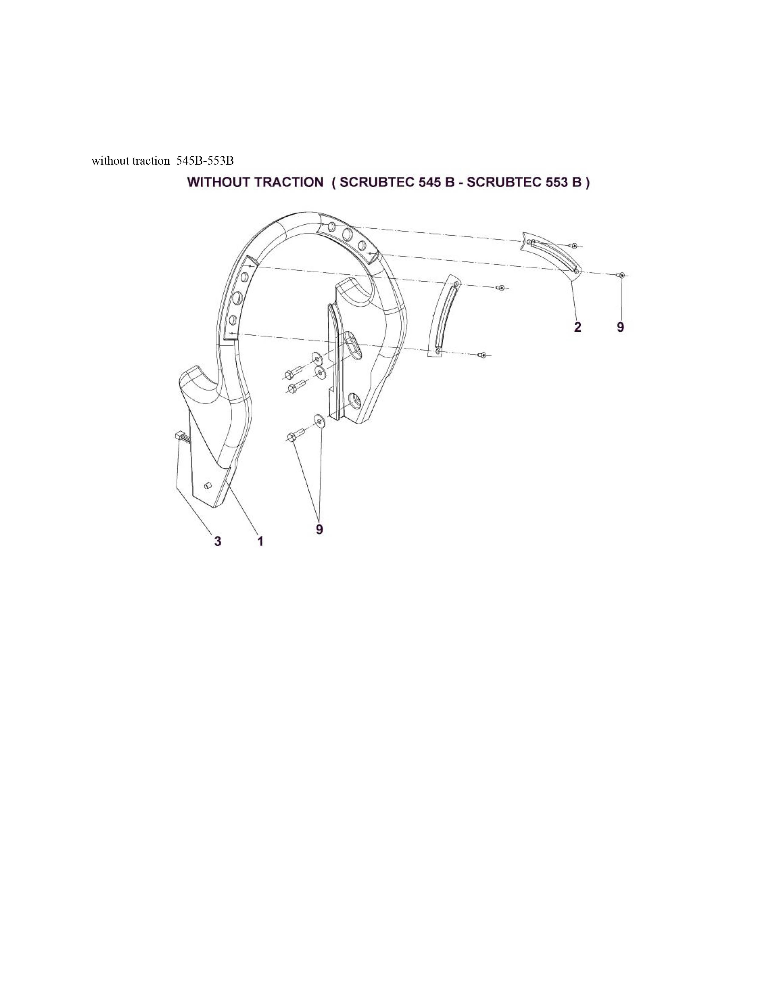 Scrubtec 553 B Griff