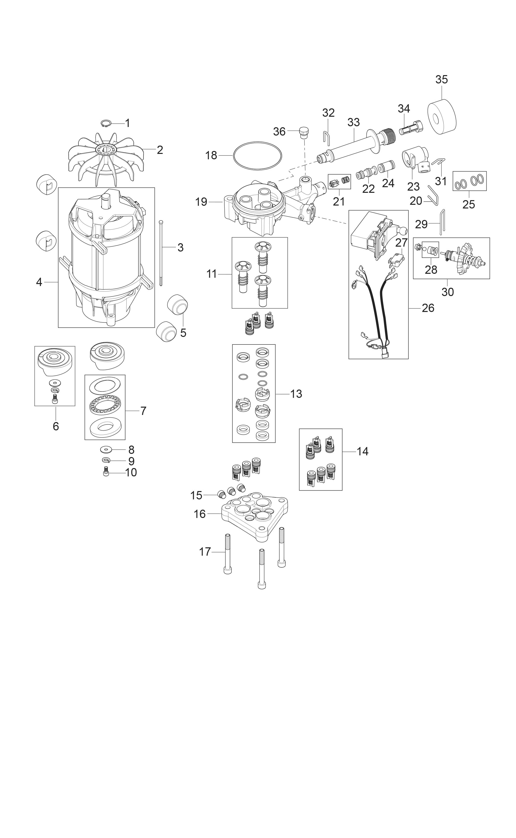 MC 2C-150/650 XT EU Pumpeneinheit  MC 2C-150/650 XT EU Pumpeneinheit