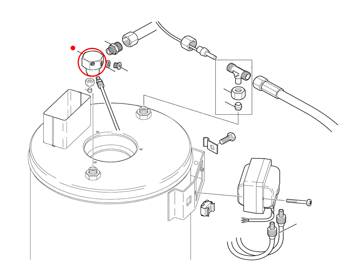 Verteiler 6kt-SW36x39 DISTRIBUTOR HEXAGON 36X39