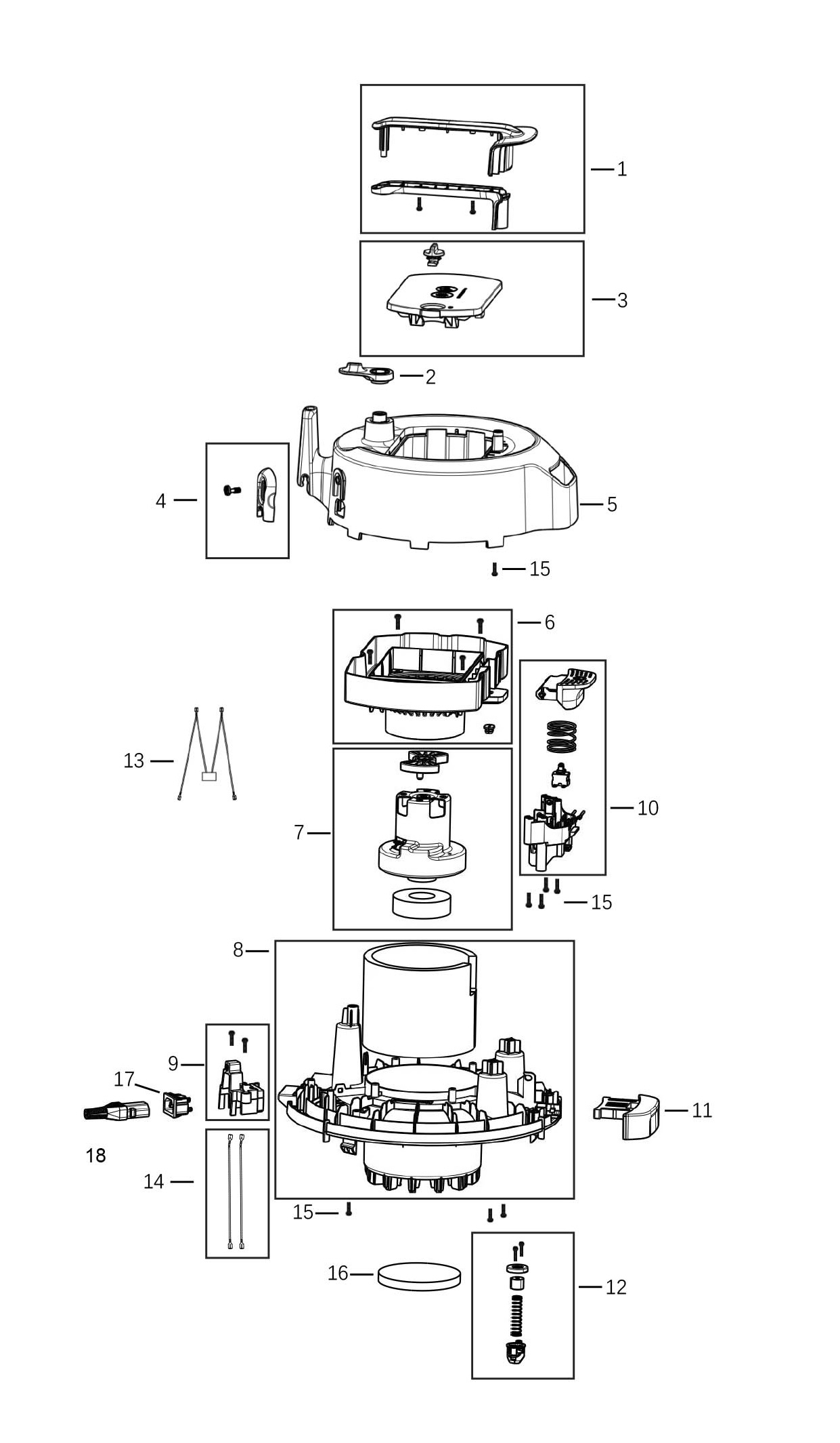 VP300 R HEPA T EU Saugerkopf