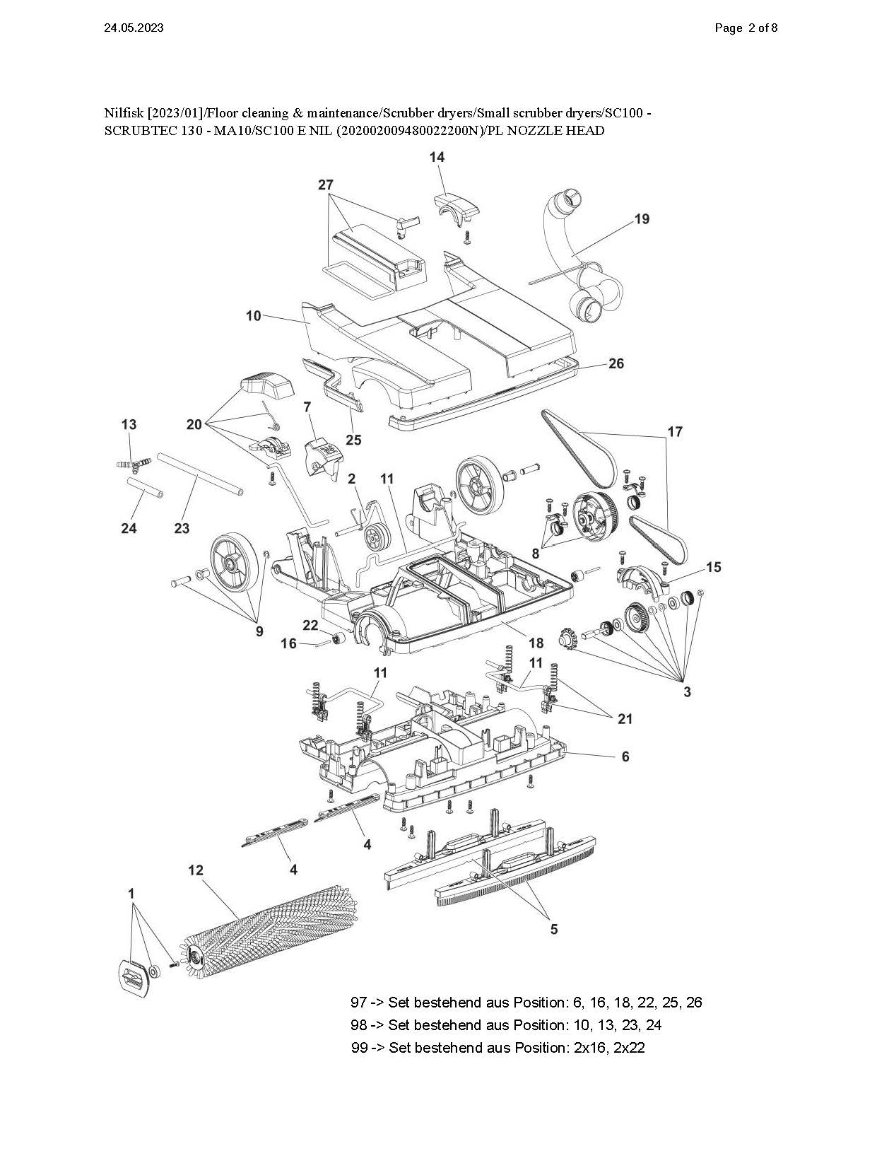 SC100-Dusenkopf SC 100 Düsenkopf