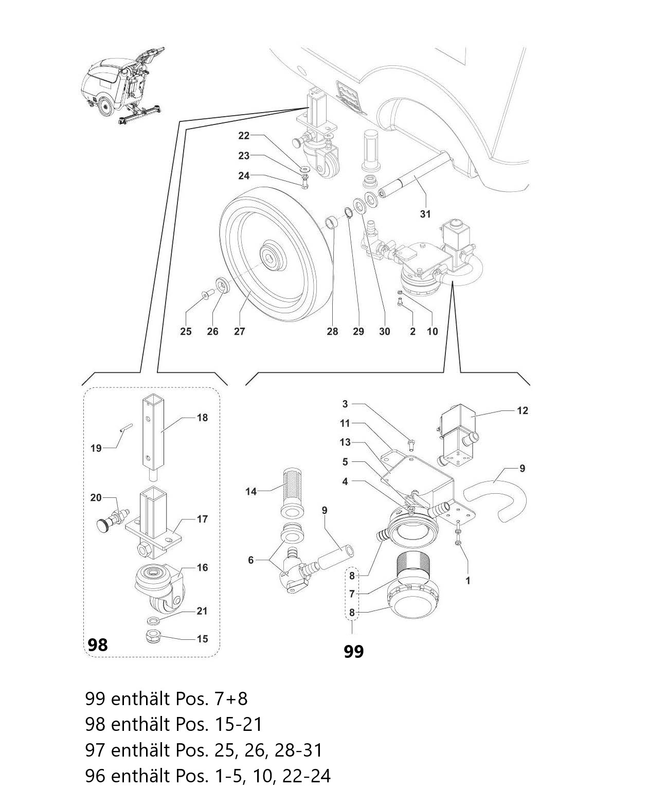 SC400-E-NIL-Filter-und-Rader-kompl