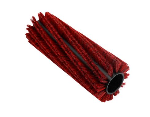 Bürstenwalze PP, rot BRUSH POLYPROPYLENE 28-RED