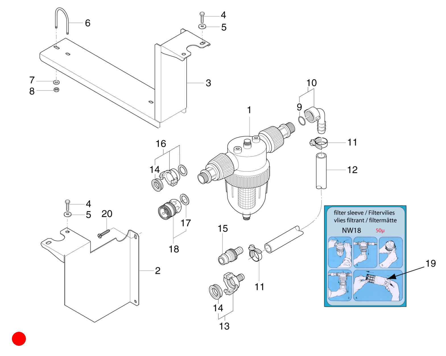 Sandfilter Poseidon (neu), Neptune