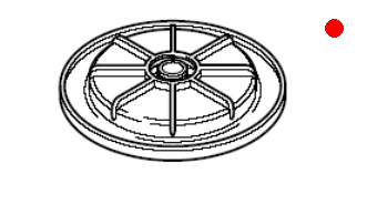 Filterdeckel FILTER TENSIONER WASHER Ø190X29