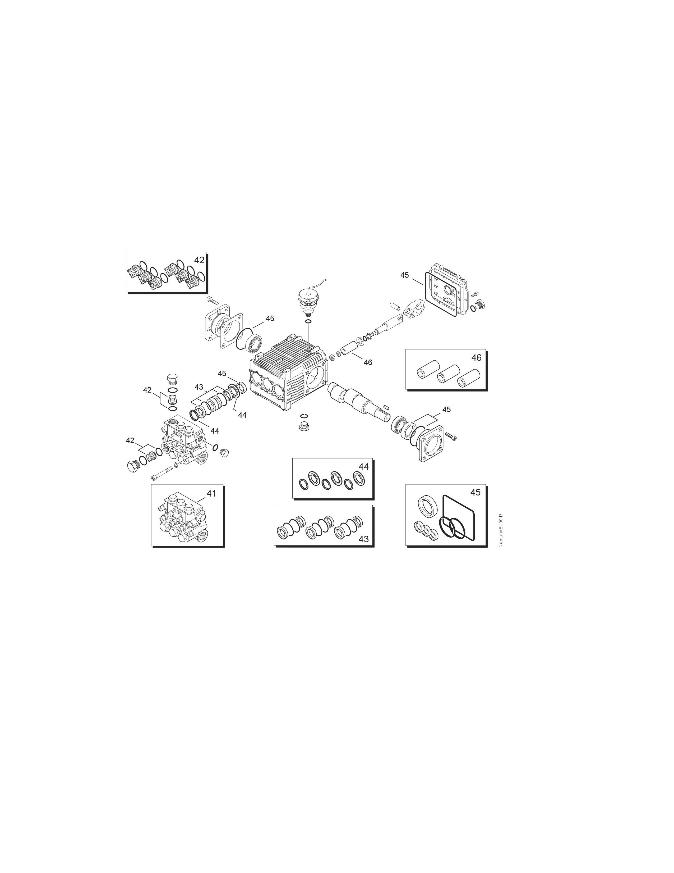 MH 5M-150-750 E24 Pumpe, Kits 