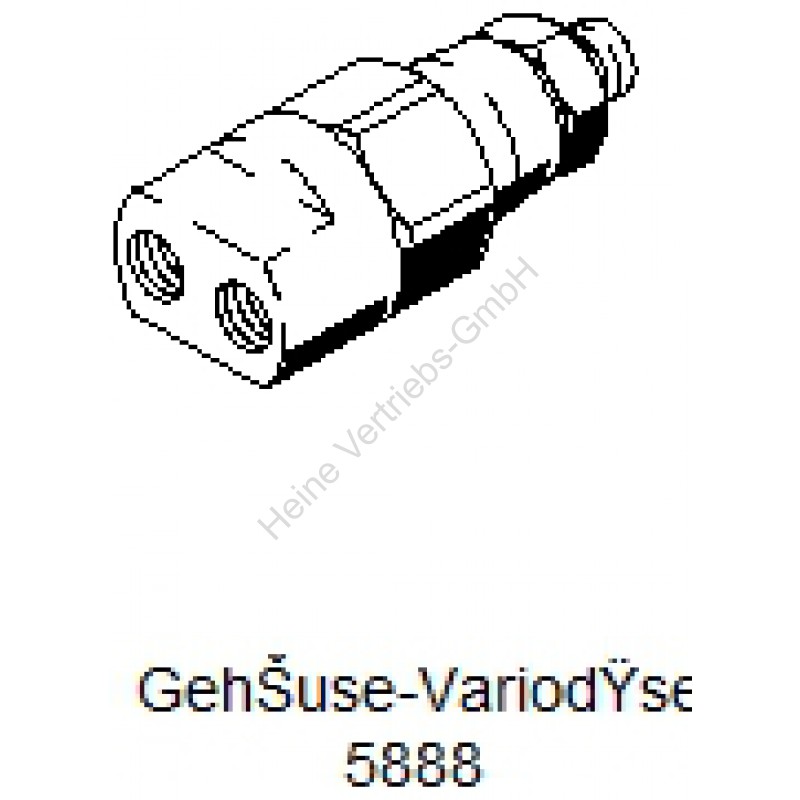 Düsengehäuse VARIO-NOZZLE CASING 1/8