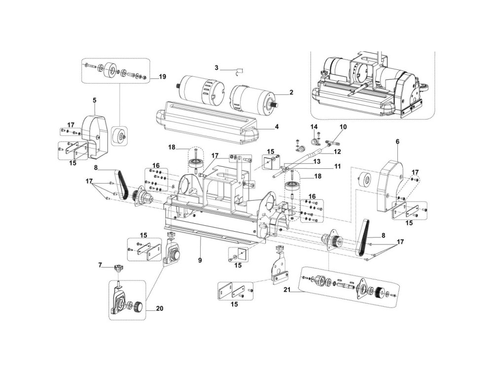 BA 551 Bürstensystem BA 551CD