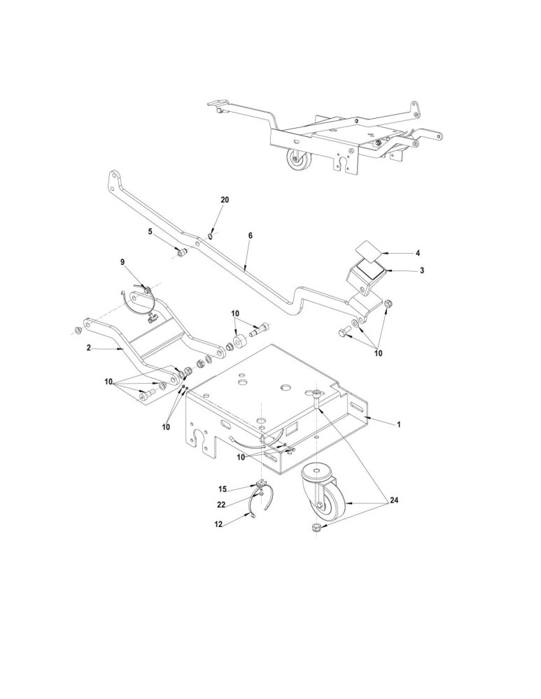 CA 551 Fahrwerkssystem 