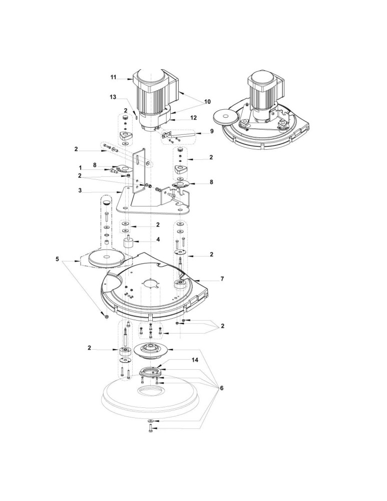 CA 551 Bürstensystem 