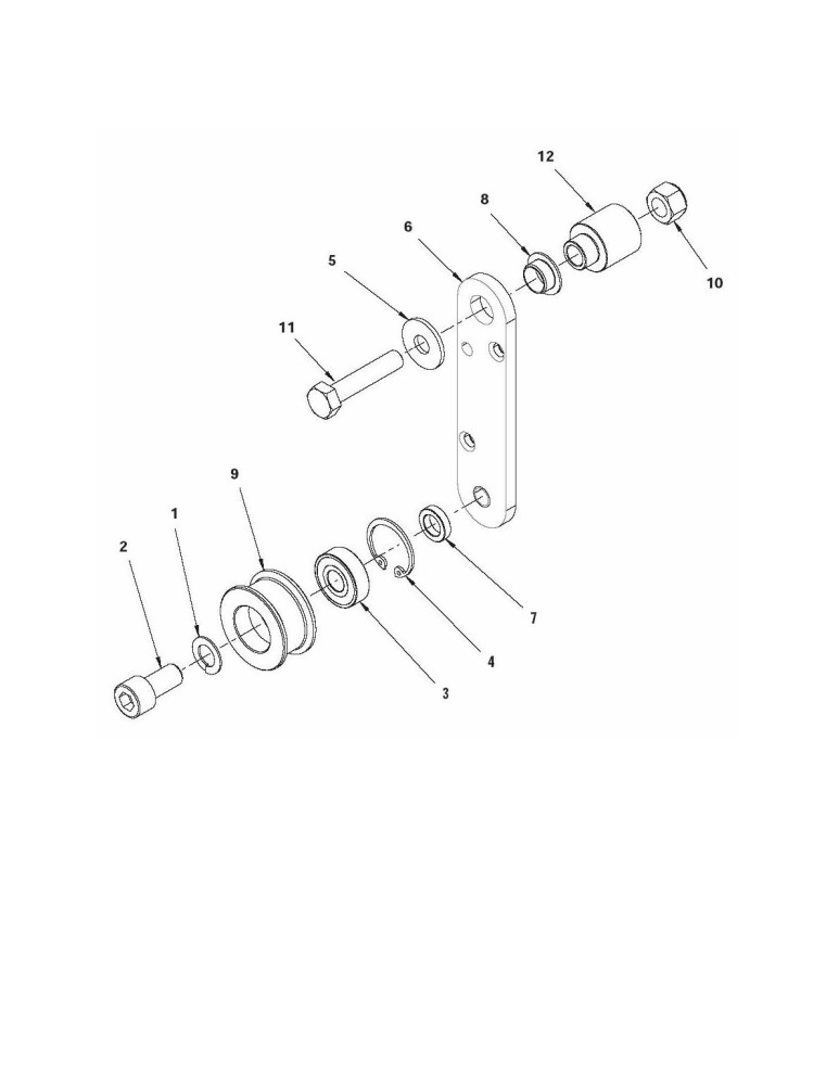 Floortec 550 B Riemenspanner kpl.