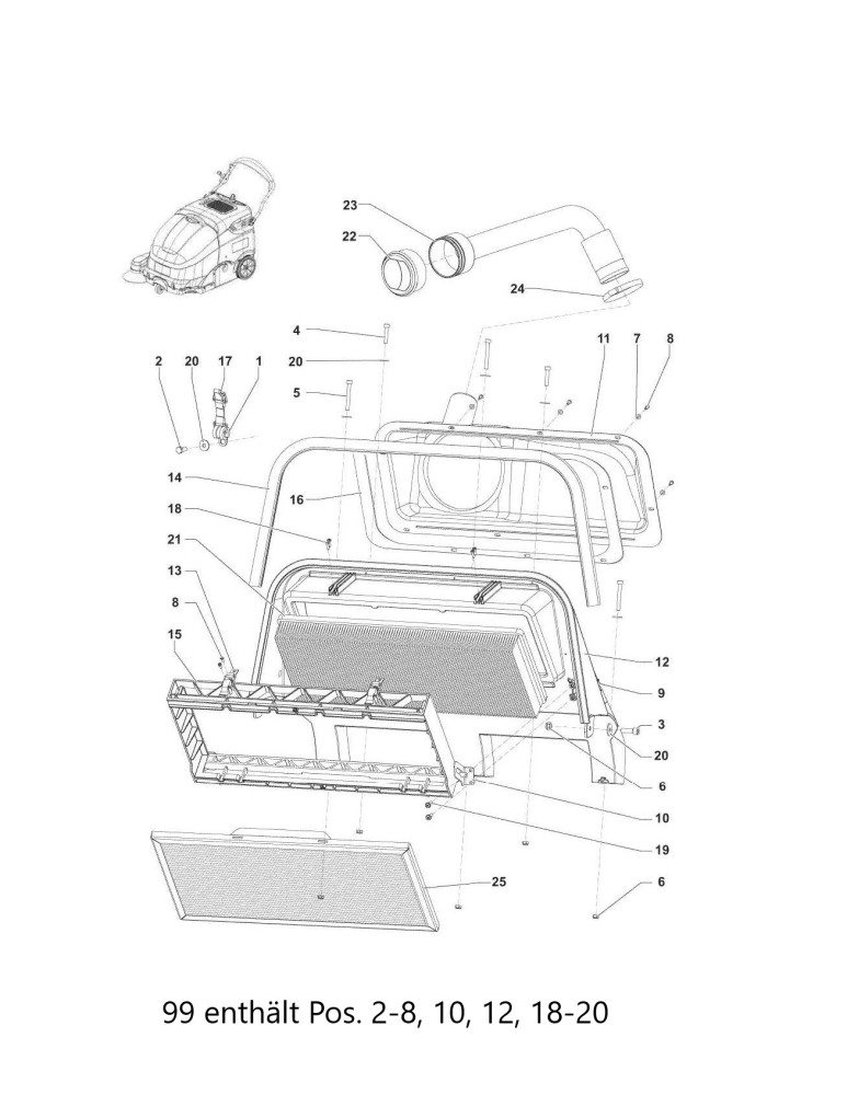 Floortec 760 B Filtersystem