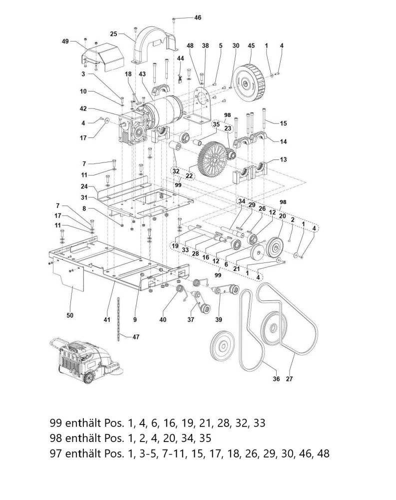 Floortec 760 B Übertragungssystem