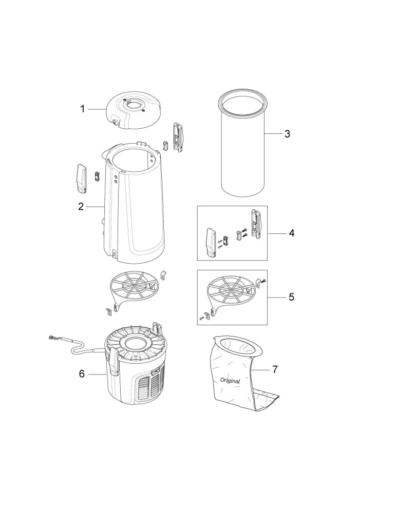 GD 5 Batterie Behälter