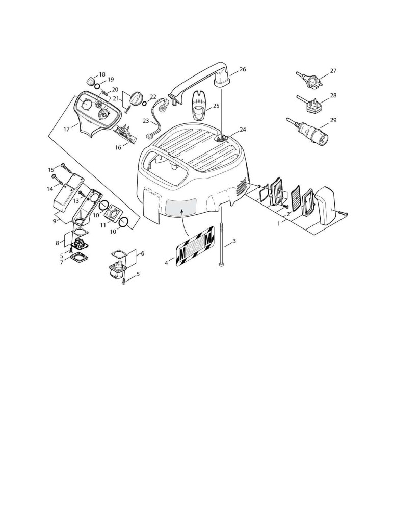 IVB 7 X Atex Z22 Saugerkopf