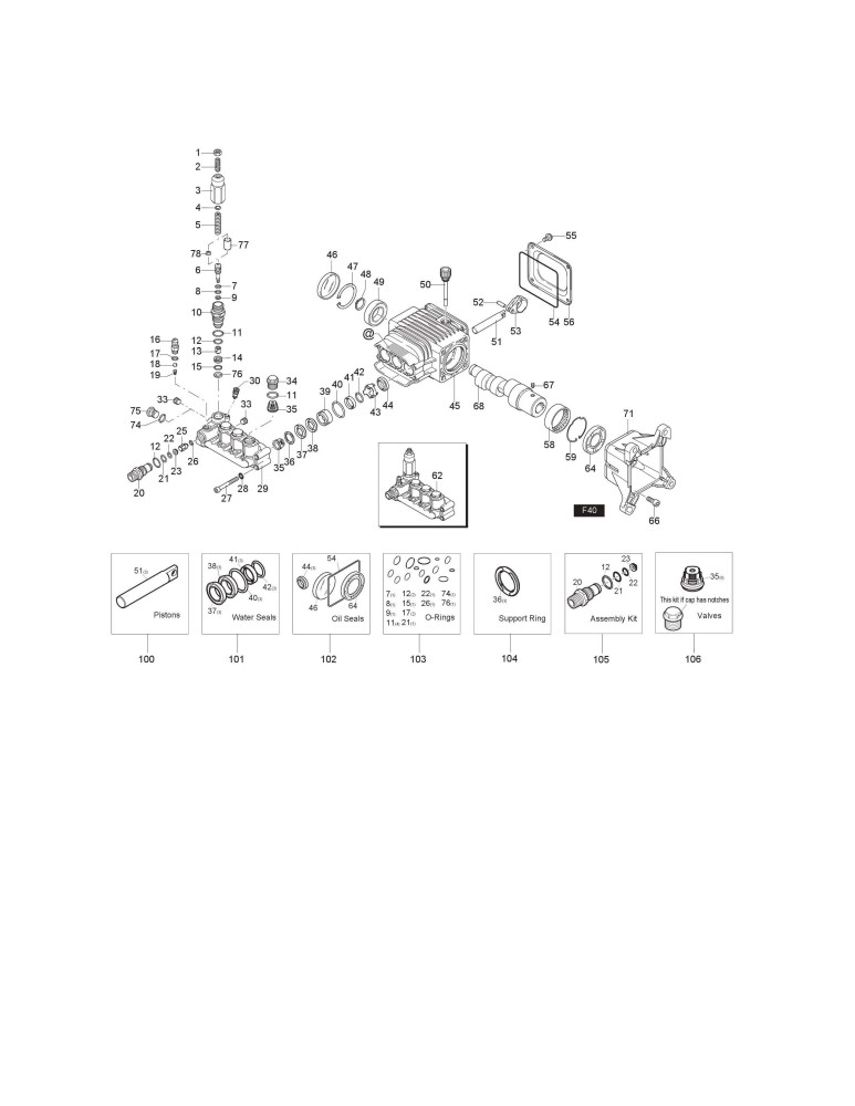 MC 5C 230/940 PE Pumpe