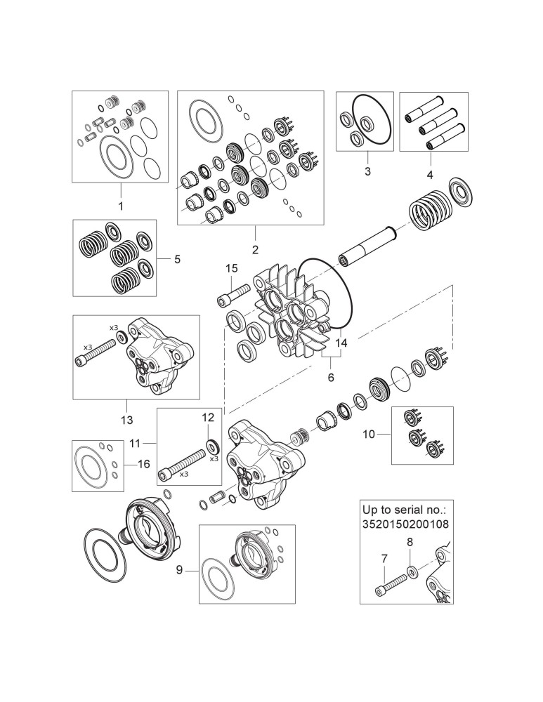 MC 5M 200 1050 FA Zylinderblock 