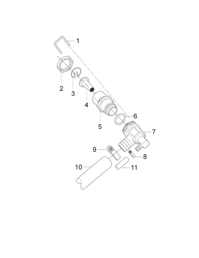 MH 3M-160-770 PAX Wasserzufluss 