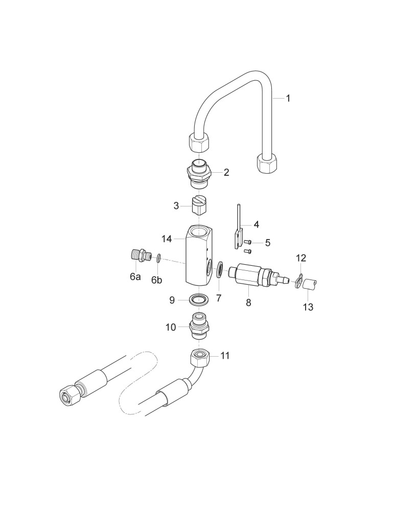 MH 4M-210-1000 Durchflussregelung PA mit Manometer 