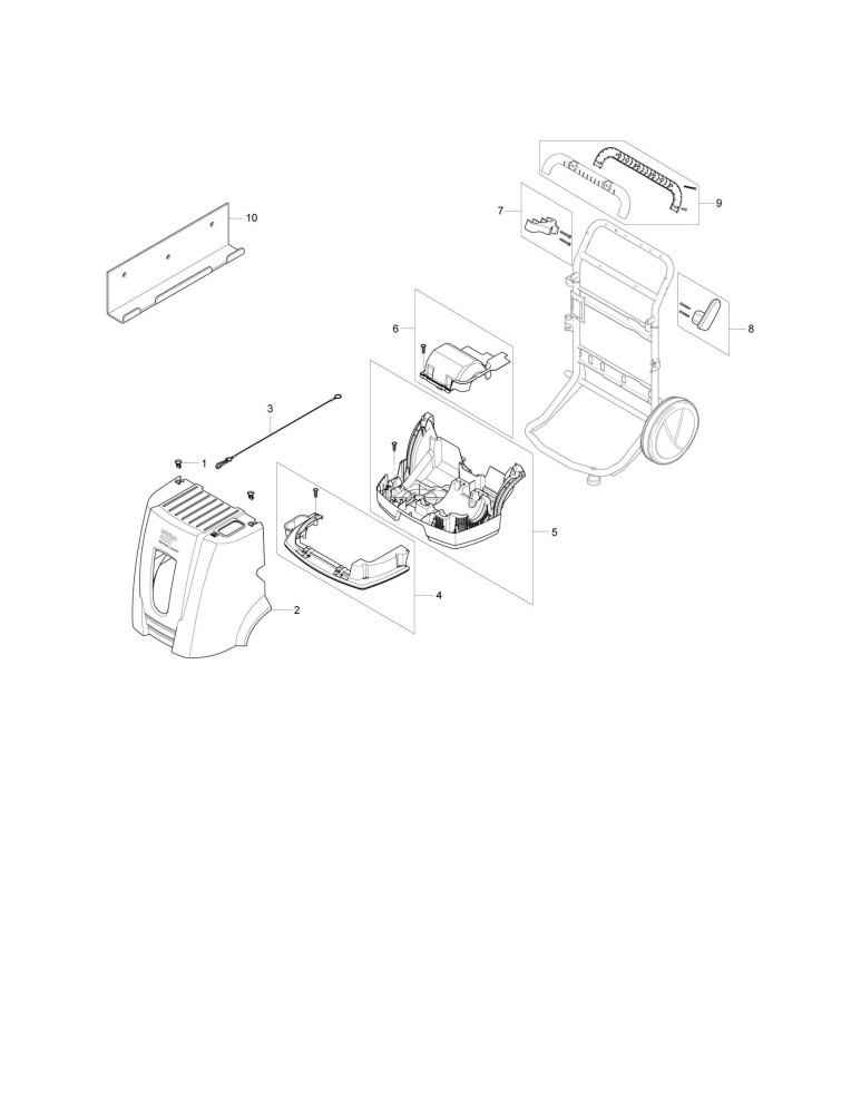 MH 2M-140-600 Verkleidung 