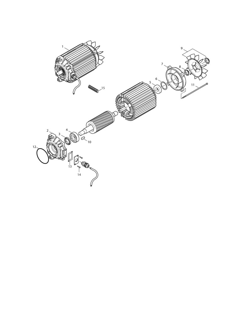 MH 2M-155-660 Motor