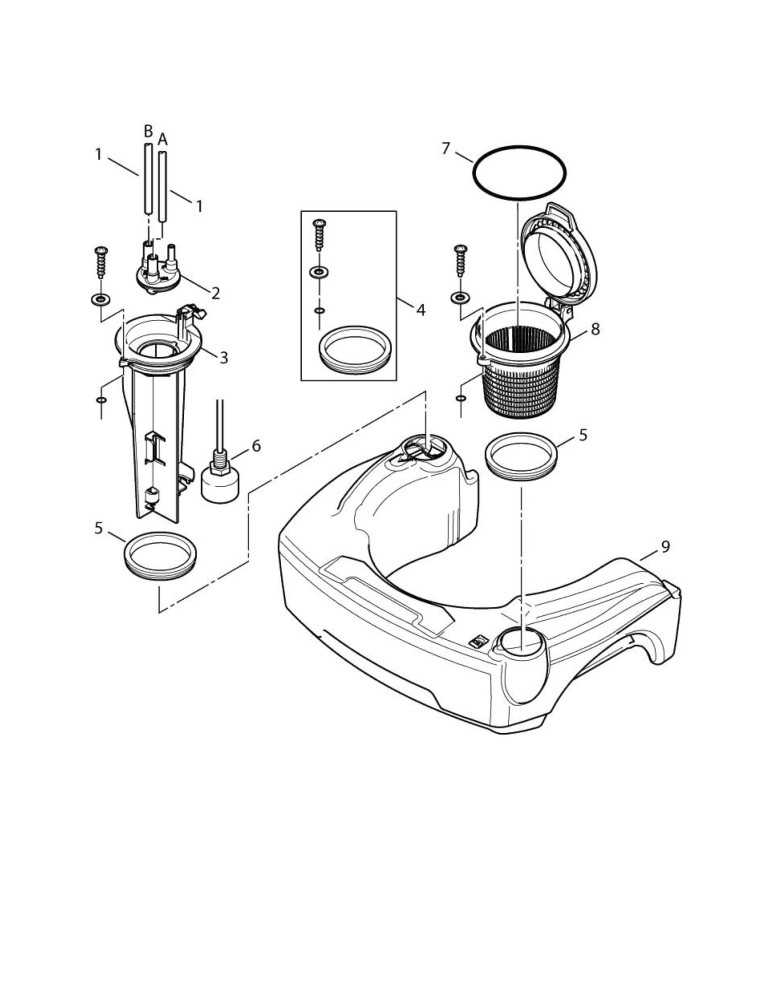 MH 4M-165-820 Kraftstofftank 