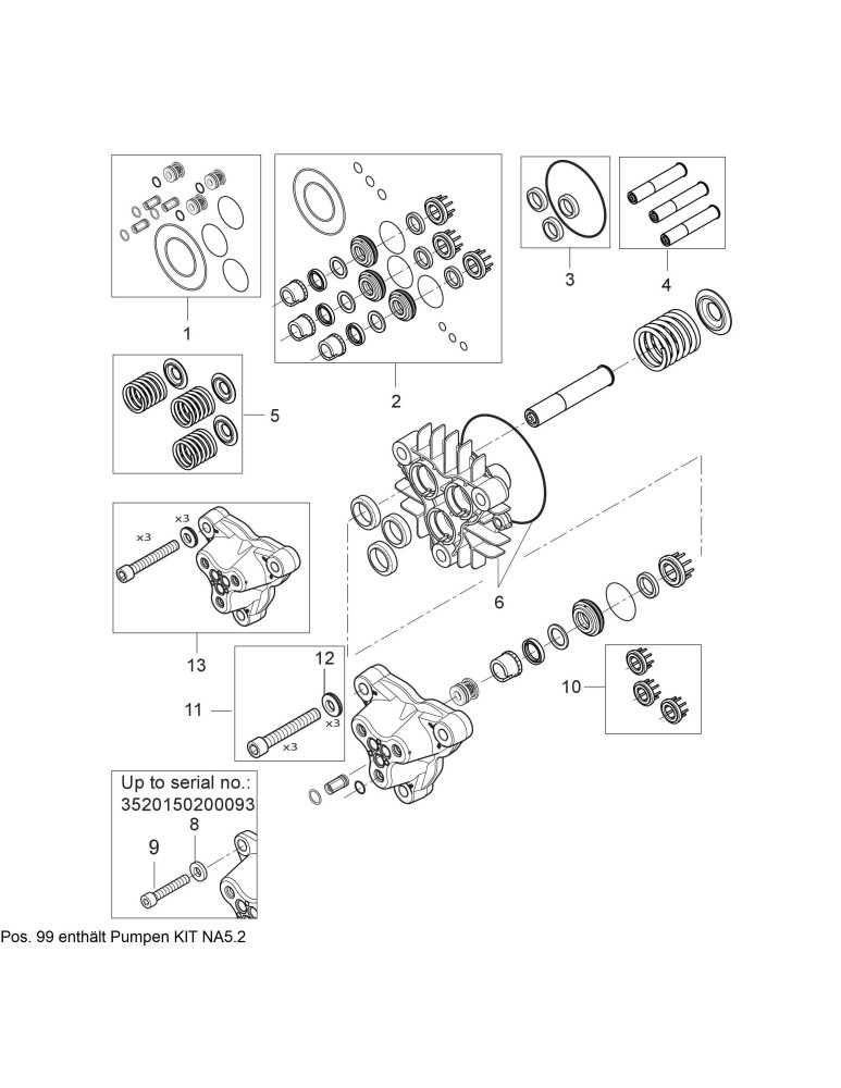 MH 4M-165-820 Pumpe 