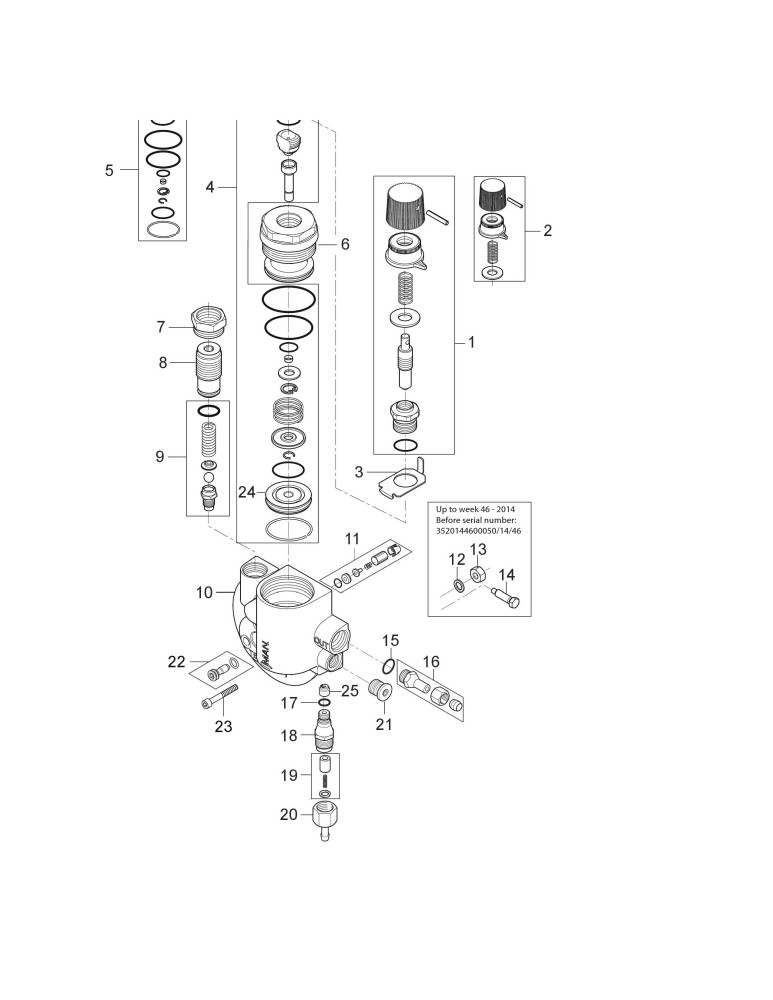 MH 4M-200-1010 Druck-/ Mengenregulierung 