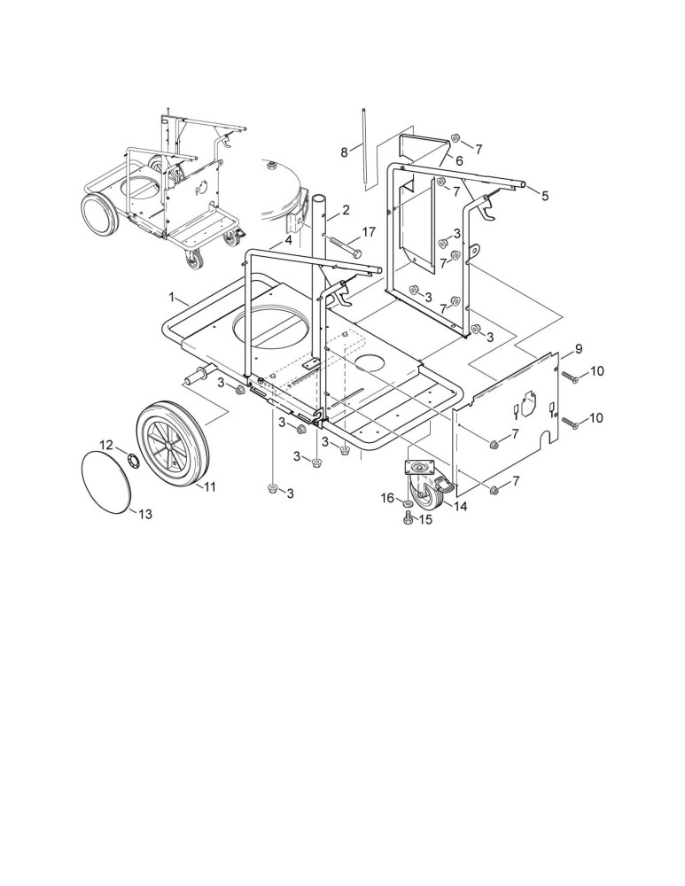 MH 5M-190-960 Rahmen 