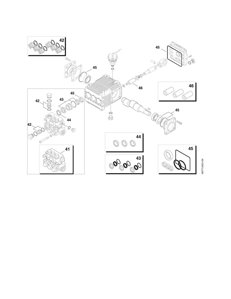 MH 5M-200-1080 XP Pumpe, KITs