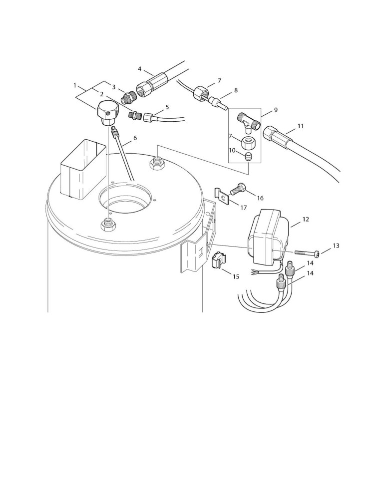 MH 5M-200-1080 XP Verteiler, Zündtransformator