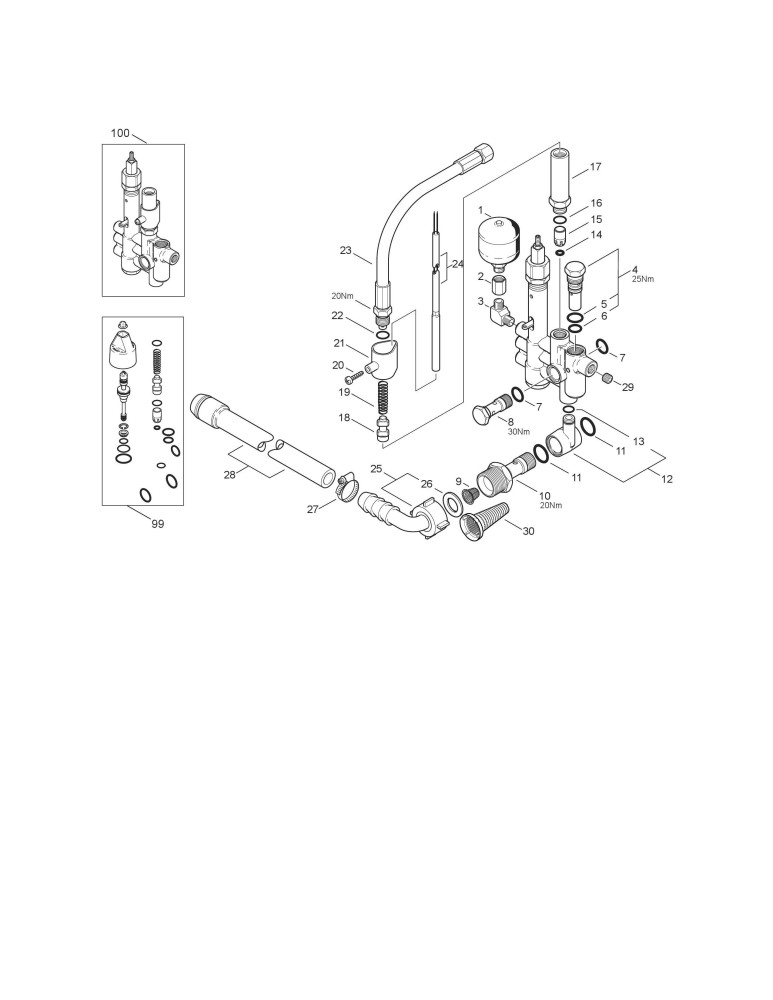 MH 5M-200-1080 XP Kontrollsicherheitsblock B