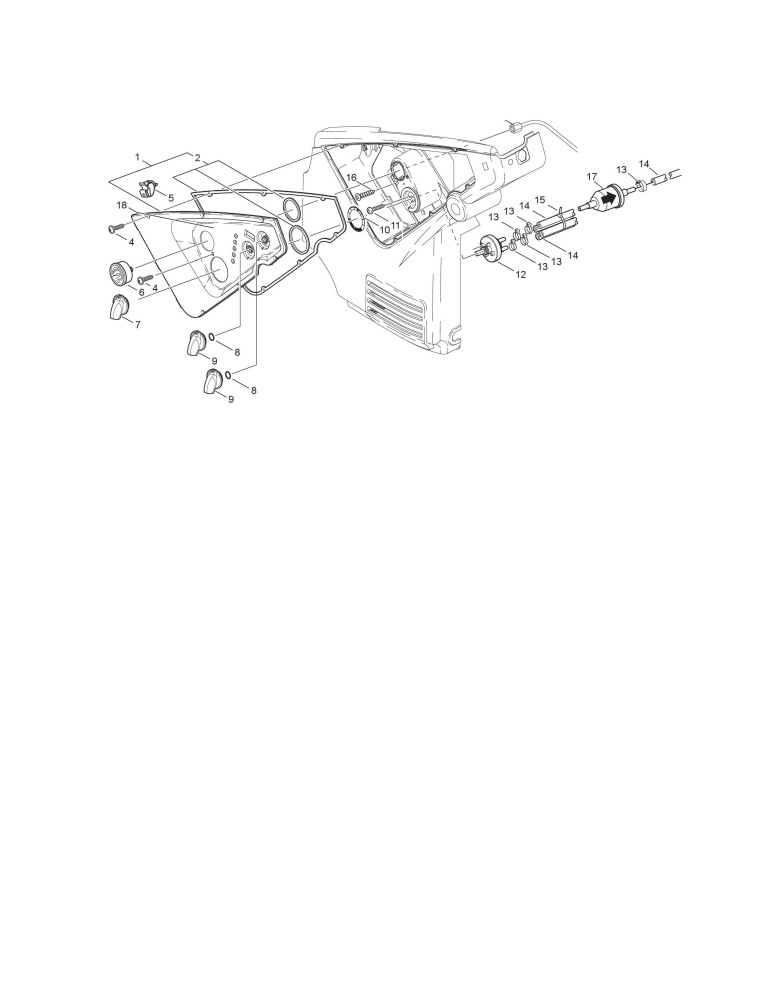 MH 7P-175-1260 Abdeckung Elektrokasten