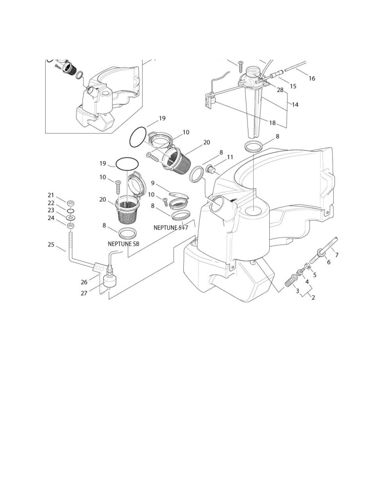 MH 7P-175-1260 Kraftstofftank 