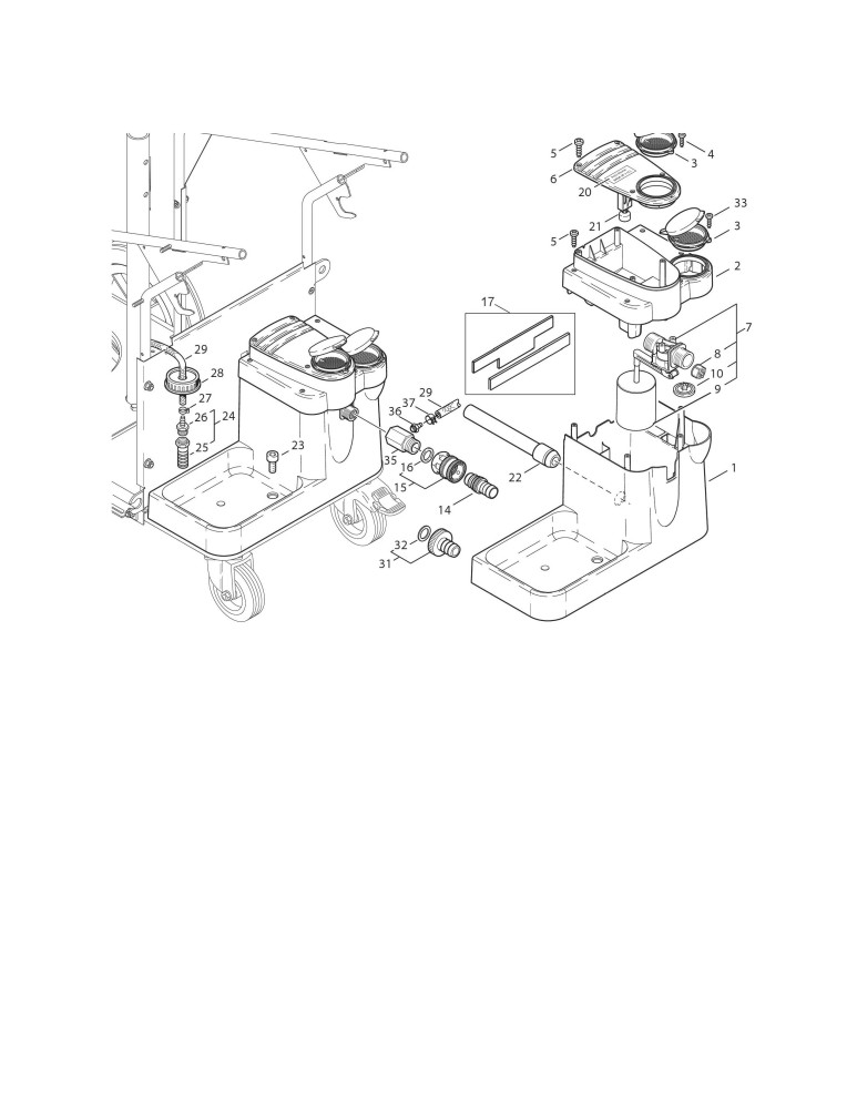 MH 7P-175-1260 Wasserkasten NEPTUNE 7 FA