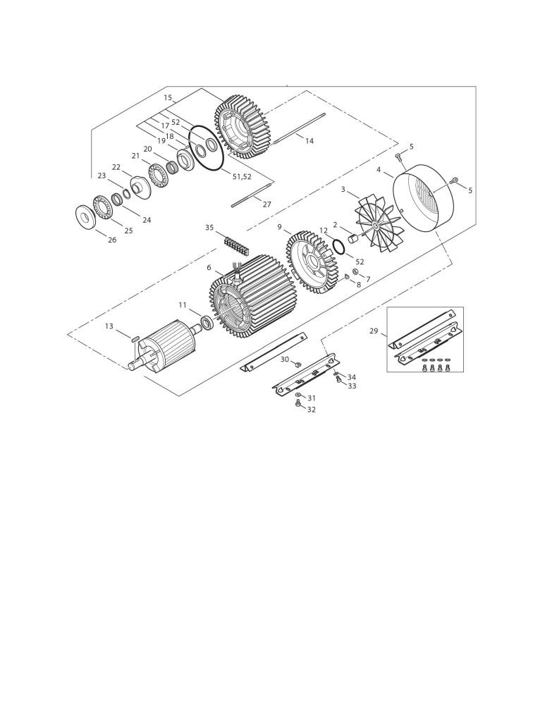 MH 7P-175-1260 Motor NEPTUNE 7 