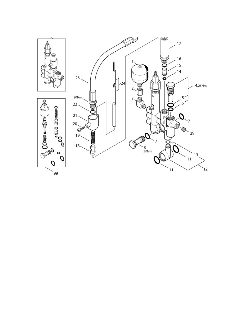 MH 7P-175-1260 P  Regelsicherheitsblock Teil B 