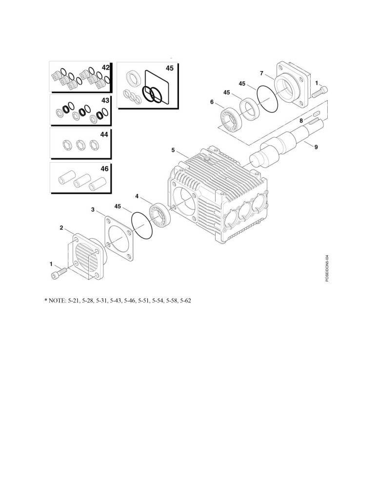 POSEIDON 5-63 Pumpe, Kits 