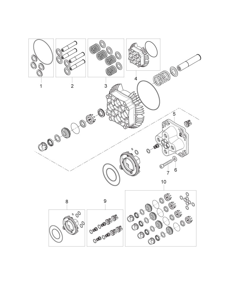 MC 6P 180/1300 FA Zylinderblock