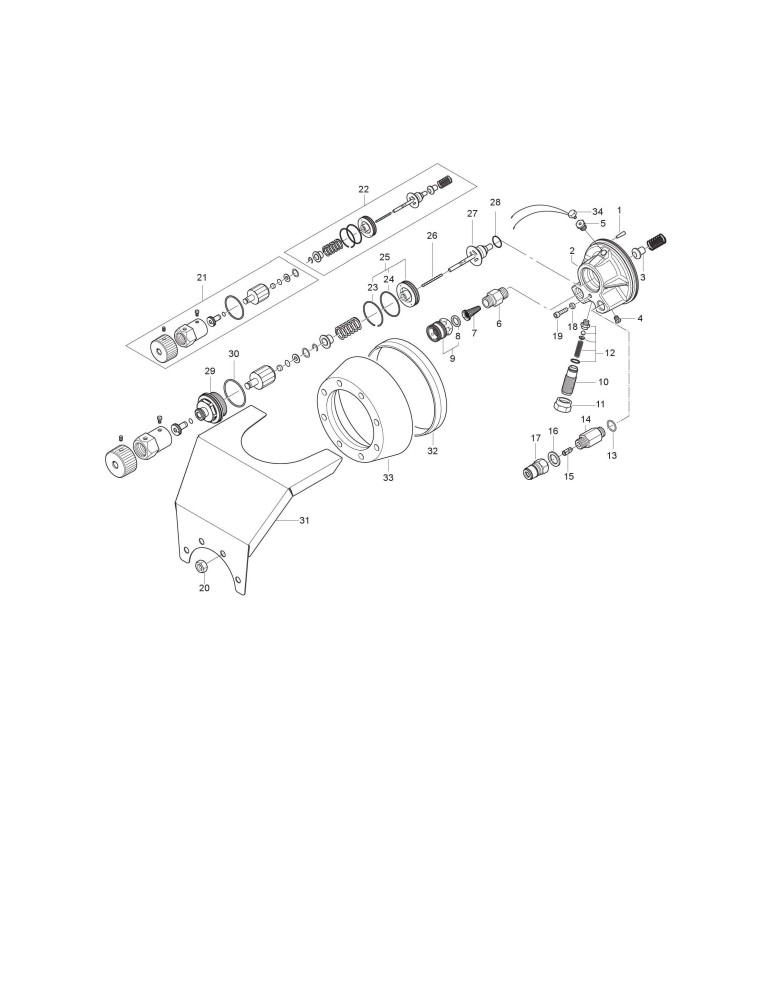 MC 7P 220/1120 PE PLUS Durchflussregulierung