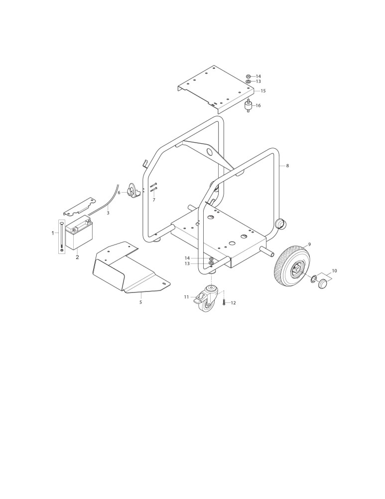 MC 7P 220/1120 PE PLUS Gestell