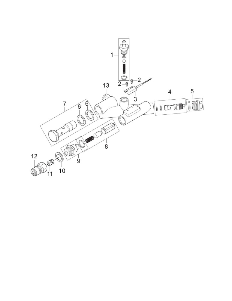 MC 7P 195/1280 FA Auslassarmatur F-B