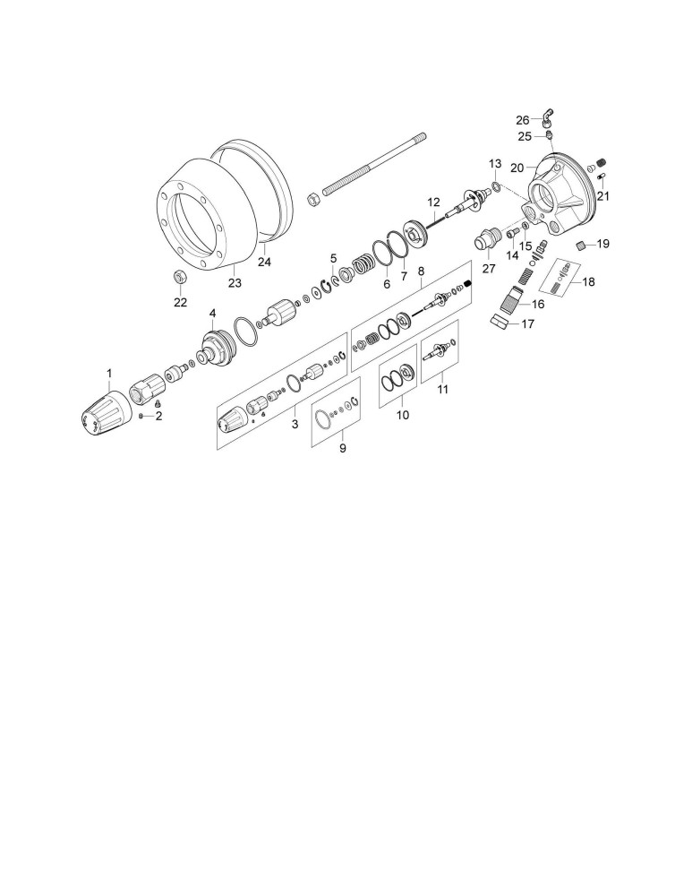 MC 7P 195/1280 FA Durchflussregulierung F-B