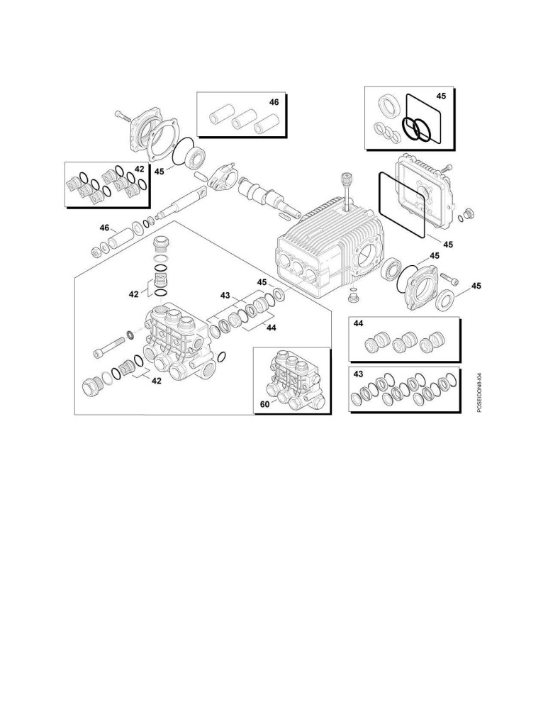 MC 8P 160/2500 Pumpen Kit's