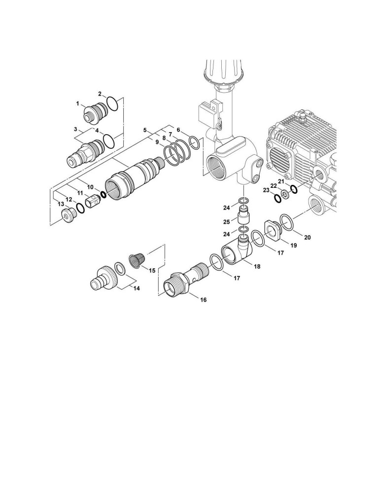 MC 8P 180/2100 Steuersicherheitsblock (B) 