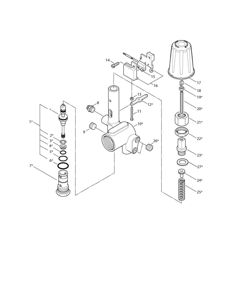 MC 8P 160/2500 Steuersicherheitsblock (A)