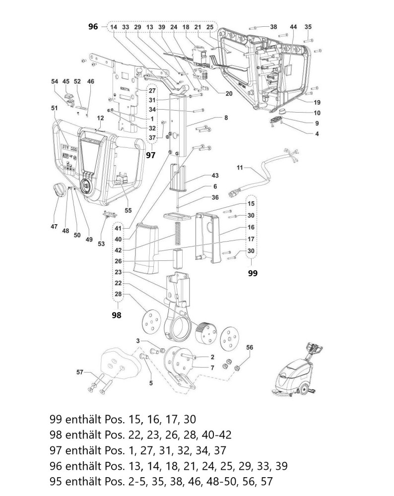 SC400 E Griffsystem