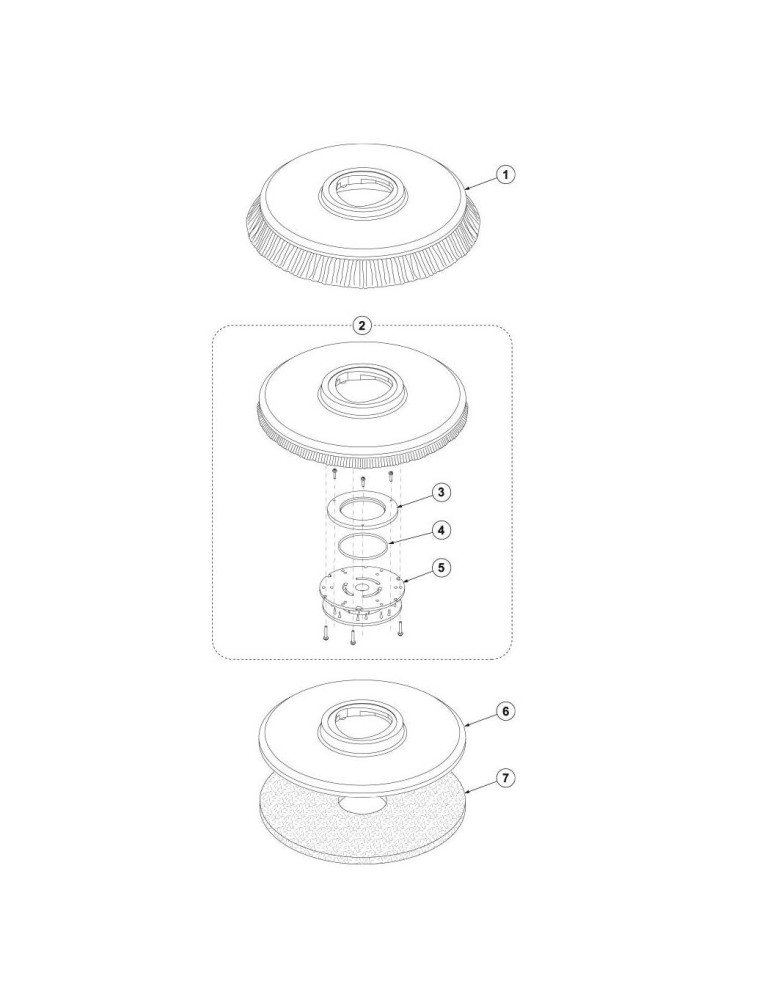 SC401 43 B Bürsten & Pads