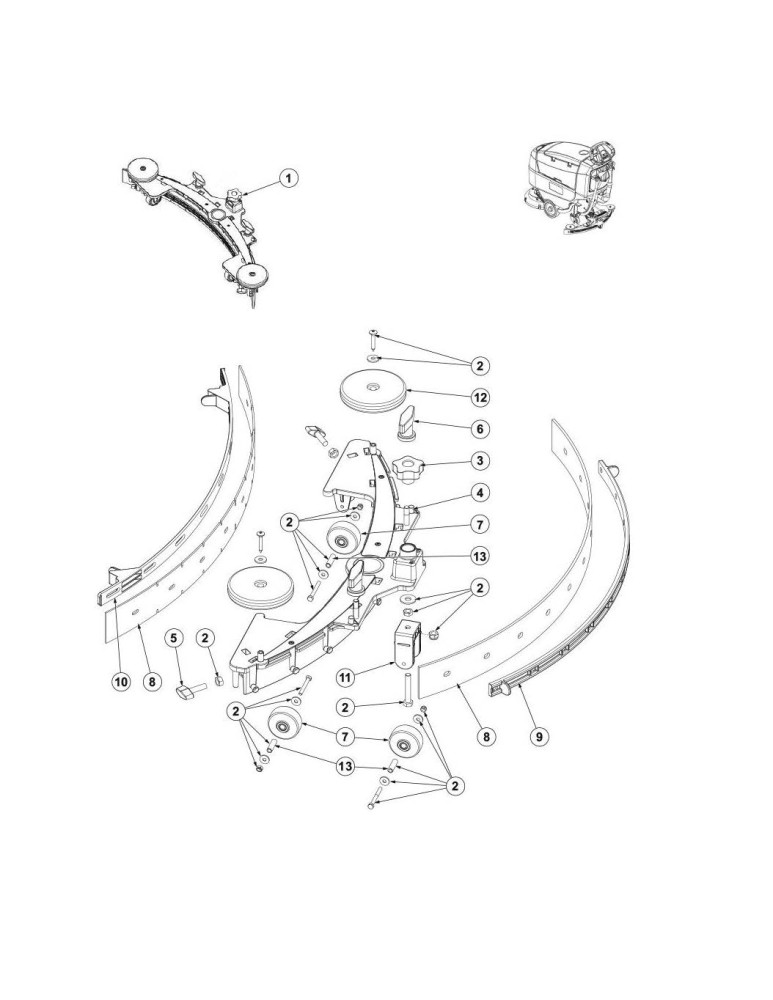 SC401 43 B Sauglippensystem