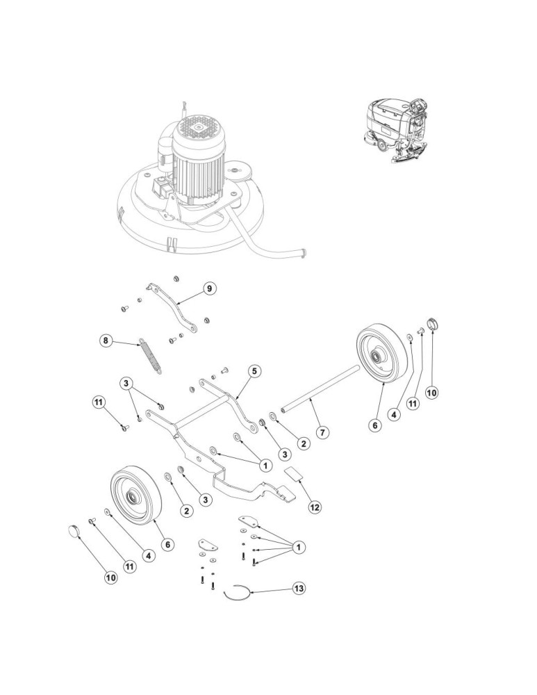 SC401 43 E Räder